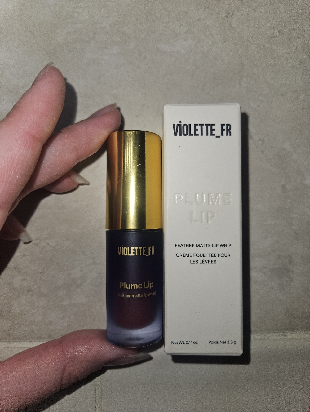 NWT Violette_FR Plume Lip Moisturizing Feather Matte Lip Whip